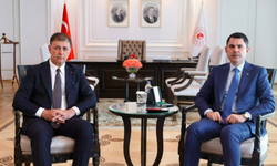 Bakan Kurum ile Cemil Tugay İzmir gündemiyle bir araya geldi