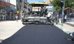 Yenişehir’de ana arterler sıcak asfaltla yenilendi