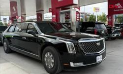 Trump'ın "canavar" lakaplı Cadillac'ı Ankara'ya geldi