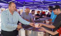 İznik’te 5 bin kişilik aşure ikramı