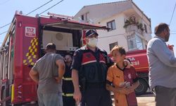 Minik Huzeyfe'nin gözyaşları yürek burktu
