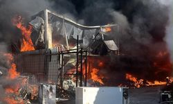 Bursa’da hurdalık alanda yangın paniği