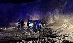 Ava giderken uçuruma yuvarlandılar: 2 ölü, 1 yaralı