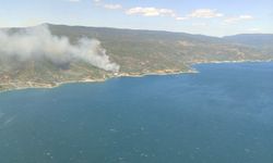 Bursa'da orman yangını: Yoğun duman Mudanya’dan görüntülendi