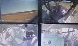 11 kişinin yaralandığı özel halk otobüsü kazasının görüntüleri ortaya çıktı