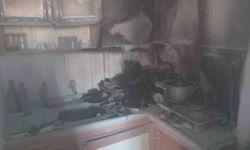 Avşa Adası'nda ev yangını paniğe neden oldu