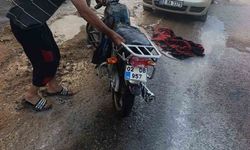 Besni'de motosiklet yangını korkuttu neden oldu