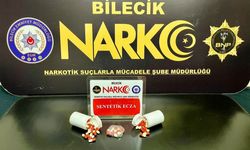 Bilecik'te uyuşturucu operasyonuna 2 gözaltı