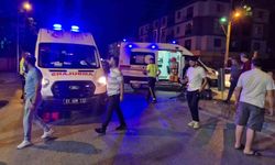 Bisiklet ile motosiklet çarpıştı: 2 kişi yaralandı