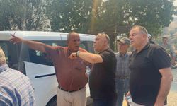 Bozdoğan Belediye Başkanı Özel, yangın bölgesinde çalışmaları yerinde takip ediyor