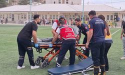 Çorum'da parmağı kopan çocuk için helikopter ambulans havalandı