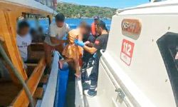 Datça ve Dalaman'da iki kişiye tıbbi tahliye gerçekleştirildi