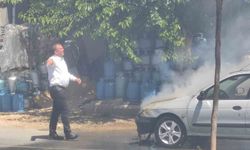Diyarbakır'da otomobil bomba gibi patladı