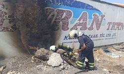 Dörtyol'da iş yerinde çıkan yangın kontrol altına alındı