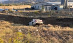 Erzincan'da otomobil yoldan çıktı: 3'ü çocuk 6 yaralı