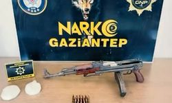 Gaziantep'te 3 adet tüfek ile uyuşturucu madde ele geçirildi: 2 gözaltı