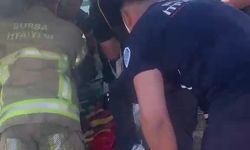 Bursa Gemlik'te işçi servisi ile otomobil çarpıştı