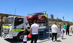 İstanbul'da emniyet kemerinin önemi simülasyon aracıyla anlatıldı