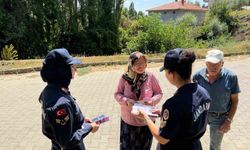 Jandarmanın kadına şiddetle mücadele çalışmaları sürüyor