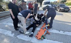 Karabük'te devrilen motosikletin sürücüsü yaralandı