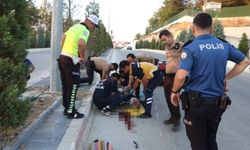 Karaman'da otomobilin çarptığı elektrikli bisikletin sürücüsü ağır yaralandı