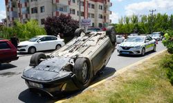 Kastamonu'da otomobil takla attı: 1 yaralı
