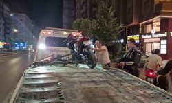 Katlanır plaka ile polise yakalanan motosiklet sürücüsüne 140 bin lira ceza
