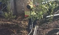 Kırıkhan'da bahçe yangını