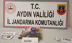 Koçarlı'da 495 gram kubar esrar ele geçirildi