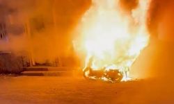Kulu'da peş peşe iki yangın: Önce otlar, sonra elektrikli motosiklet yandı