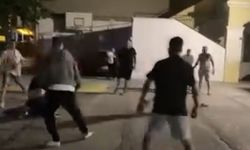 Kuşadası'nda otopark ücreti kavgası kamerada