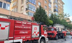 Kütahya'da yıldırım düşen çatıda yangın çıktı