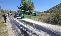 Manavgat'ta safari aracı kaza yaptı: 2 yaralı
