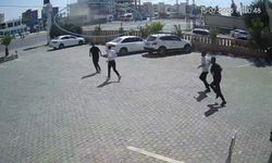 Mardin'deki tır kazası güvenlik kamerasına yansıdı