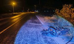 Motoaijlet sürücüsü kazada hayatını kaybetti
