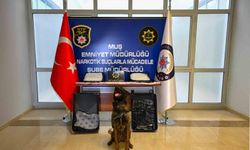 Muş'ta valizde 3 kilo metamfetamin ele geçirildi