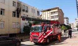 Personel lojmanı olarak kullanılan daire yandı: 1 kişi dumandan etkilendi