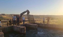 Sulama kanalında kaybolan çoban için arama çalışması başlatıldı