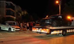 Tali yoldan çıkan otomobil 5 aracın karıştığı zincirleme kazaya neden oldu