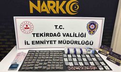 Tekirdağ'da uyuşturucu operasyonları: 110 şüpheliye işlem, 9 tutuklama