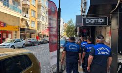 Turgutlu'da yol ve kaldırım işgallerine ortak denetim