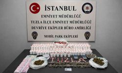 Tuzla'da uyuşturucu tacirleri dron ile saniye saniye takip edildi