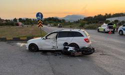 Zonguldak'ta kazada motosiklet sürücüsü hayatını kaybetti