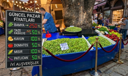 Bursa pazarlarında bamya ateş pahası, fasulye nefes aldırdı