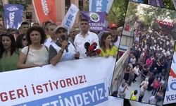 Ankara'da 'KHK'liler için adalet' eylemine polis müdahalesi