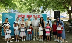 Nilüferli çocuklar okula kütüphanede hazırlandı