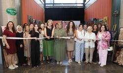 OSMEK kursiyerlerinin eserleri sanatseverlerle buluştu