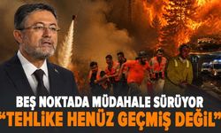 Yumaklı son durumu açıkladı: 115 yangından 110’u kontrol altında