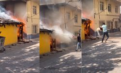 Bursa Hamitler’de korkutan yangın: 2 kişi dumandan etkilendi