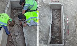 Aspendos'ta 2 bin 400 yıllık güreşçi mezarı keşfedildi